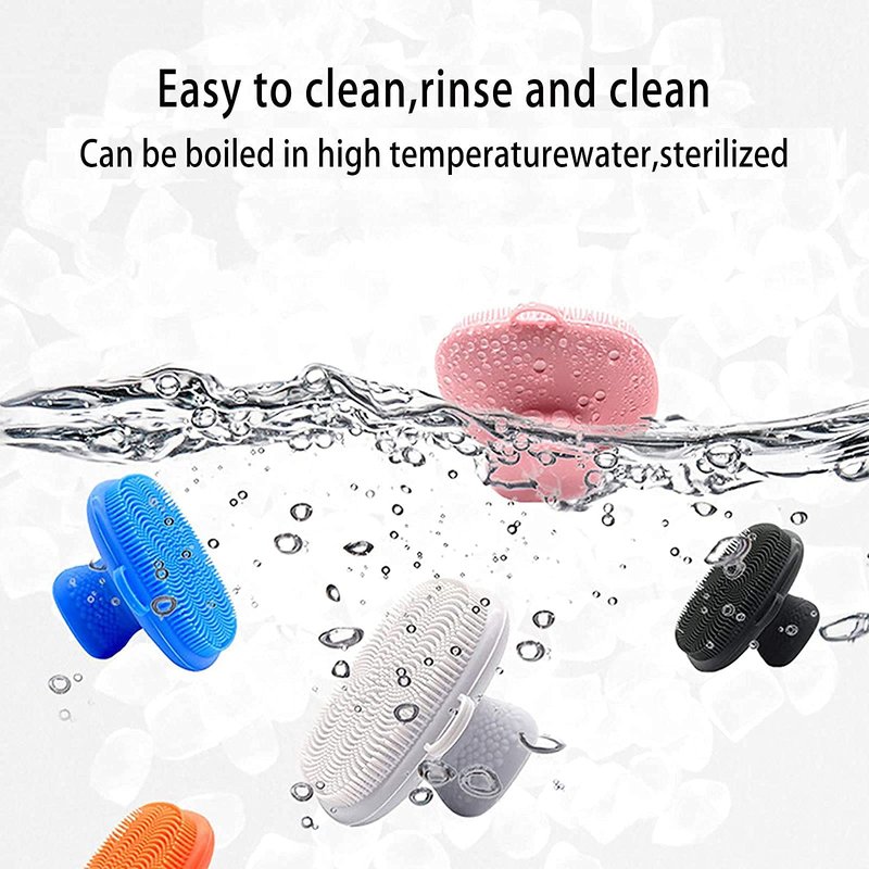 Silicone face Scrubber for Women Facial Cleansing Brush Silicone Face Wash Brush Manual Waterproof Cleansing Skin Care Face Brushes for Cleansing and Exfoliating