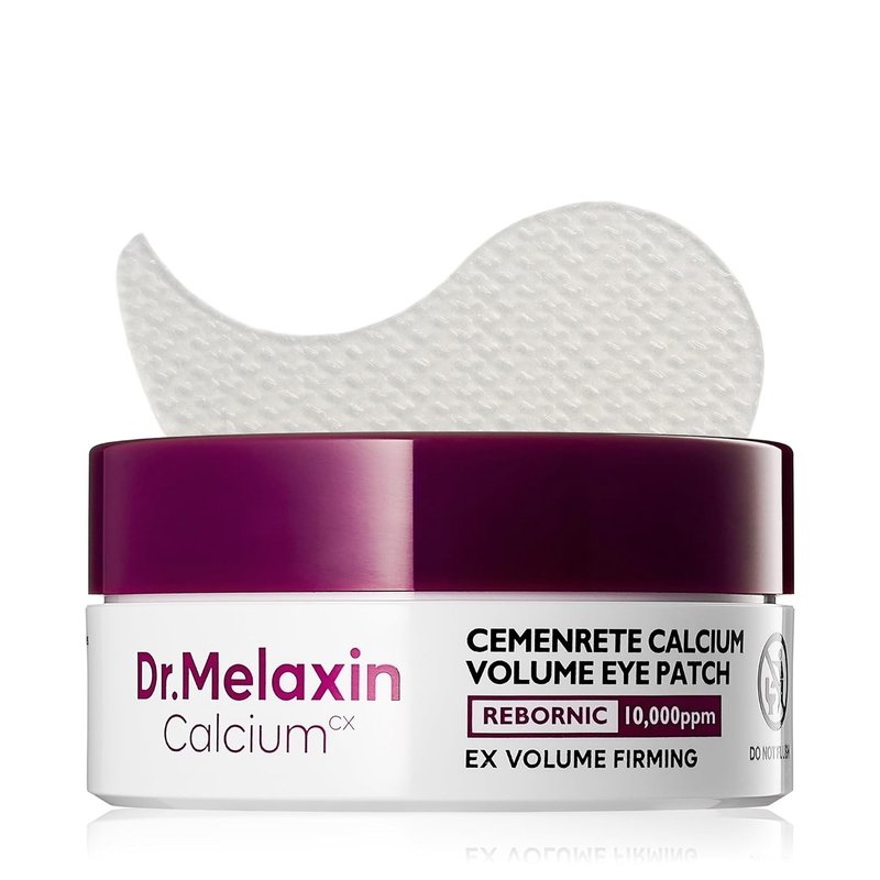 Dr. Melaxin Calcium Volume Eye Patch - Revitalize Sagging Under Eyes & Reduce Dark Circles | 60 Patches