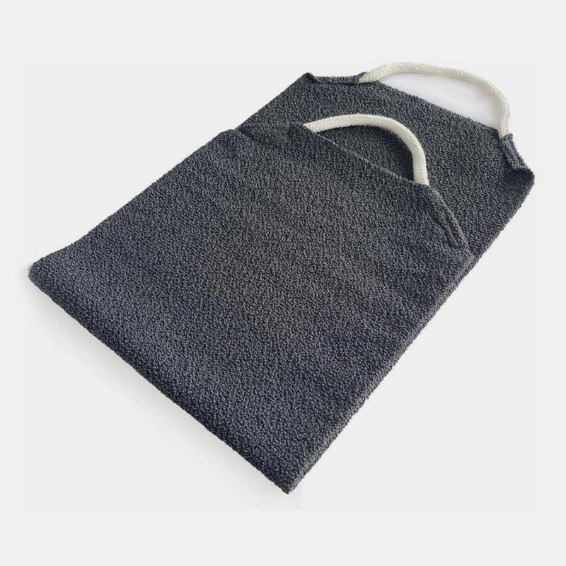 Frosted Bath Towel Portable Exfoliating Back Scrubber Shower Cloth for Deep Skin Cleansing and Smooth Skin 17.71X7.87In