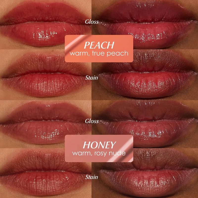 PERSONA Cloudtint Lip Gloss Stain | Hydrating Gloss-to-Tint Hybrid | High Shine + Long-Lasting Color | With Squalane, Glycerin + Ceramide Complex | Buildable, Vegan, Cruelty-Free | Made in USA