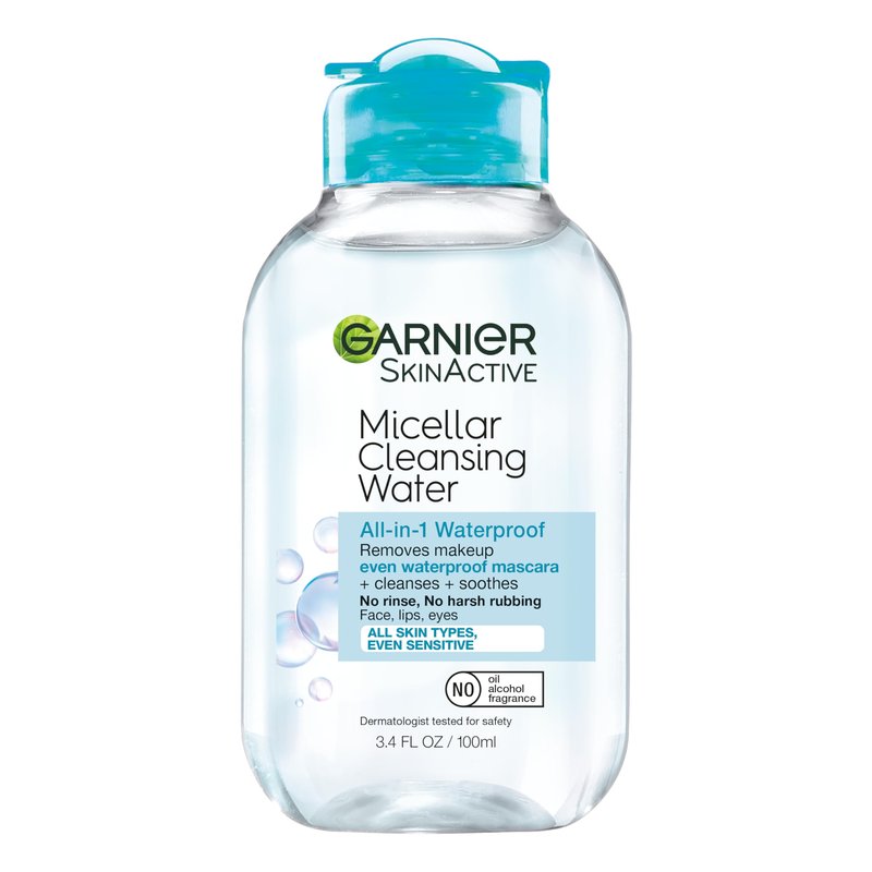 Garnier SkinActive Micellar Water, Facial Cleanser and Makeup Remover Mini's 3 Pack, 1 Skin Care Gift Set
