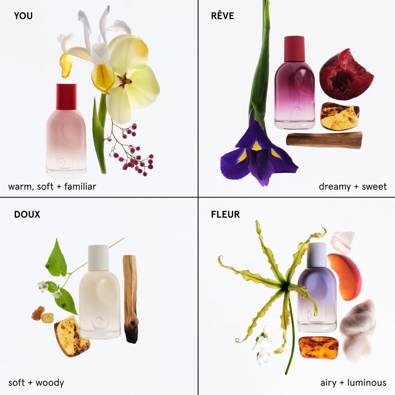 Glossier You Eau de Parfum - Unisex Fragrance for Men & Women, Skin-Scent Enhancer Smells Different on Everyone - Musky, Warm & Spicy Perfume with Pink Pepper, Iris & Ambrox Base Notes, 50ml