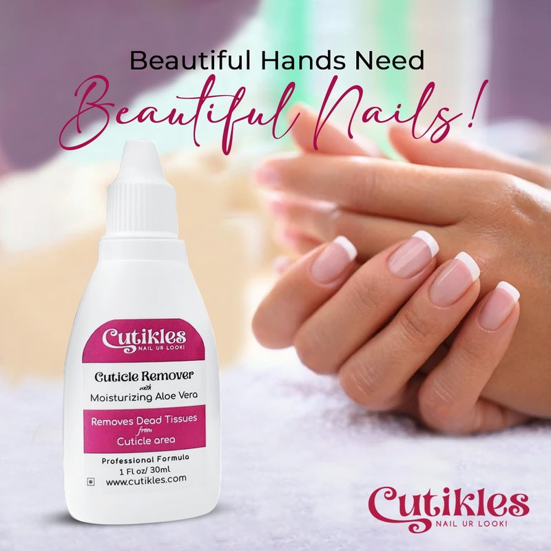 Cutikles Cuticle Remover Gel. Quick-Action, No-Spill Professional Gel Formula Removes Dead Tissues from Cuticle Area Instantly. Moisturizing Aloe Vera protects & hydrates nails - 1 Fl Oz