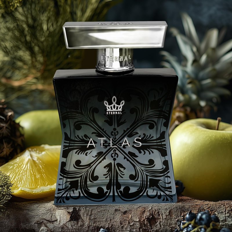 Eternal Fragrance - Eternal Atlas - Inspired by Iconic Men's Cologne - 3.4 oz (100ml) - Eau de Parfum - Long-lasting - Vegan - Clean Ingredients - Cologne for Men - 2000 sprays per bottle