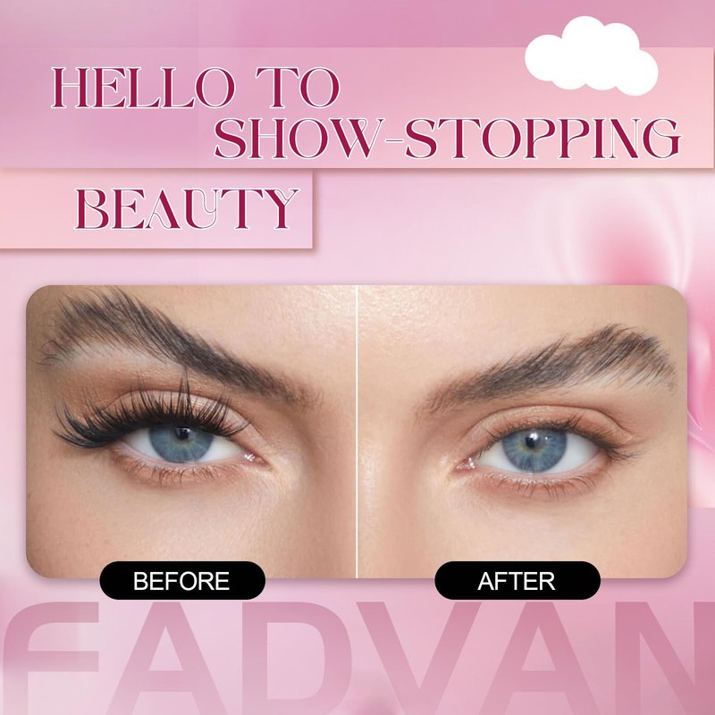 FADVAN Lash Sealant for Eyelash Extensions - Professional Overnight Sealer & DIY Coating, Long-Lasting Up to 2 Weeks Clear (5ml)