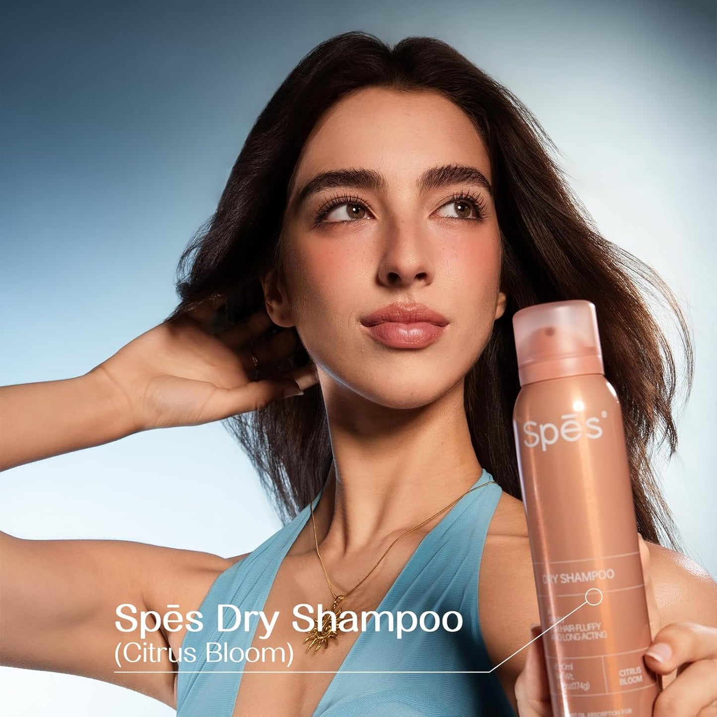 Spes Dry Shampoo for Women - Volumizing Formula with No White Residue | 72-Hour Oil Control, 6.08 FL Oz, Citrus Bloom