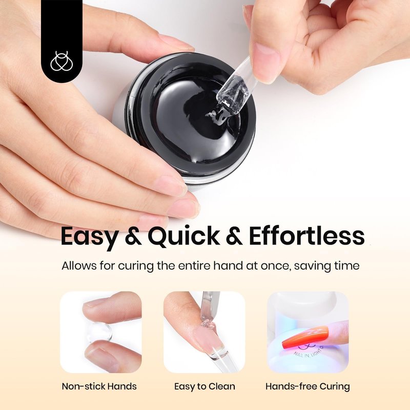 Beetles Solid Nail Glue Gel with 20ml Nail Glue Remover Set 15g for Press On Nails Acrylic Nails Tips U V Light Cured & Solid Glue Remover- Not for Uv Gel Glue