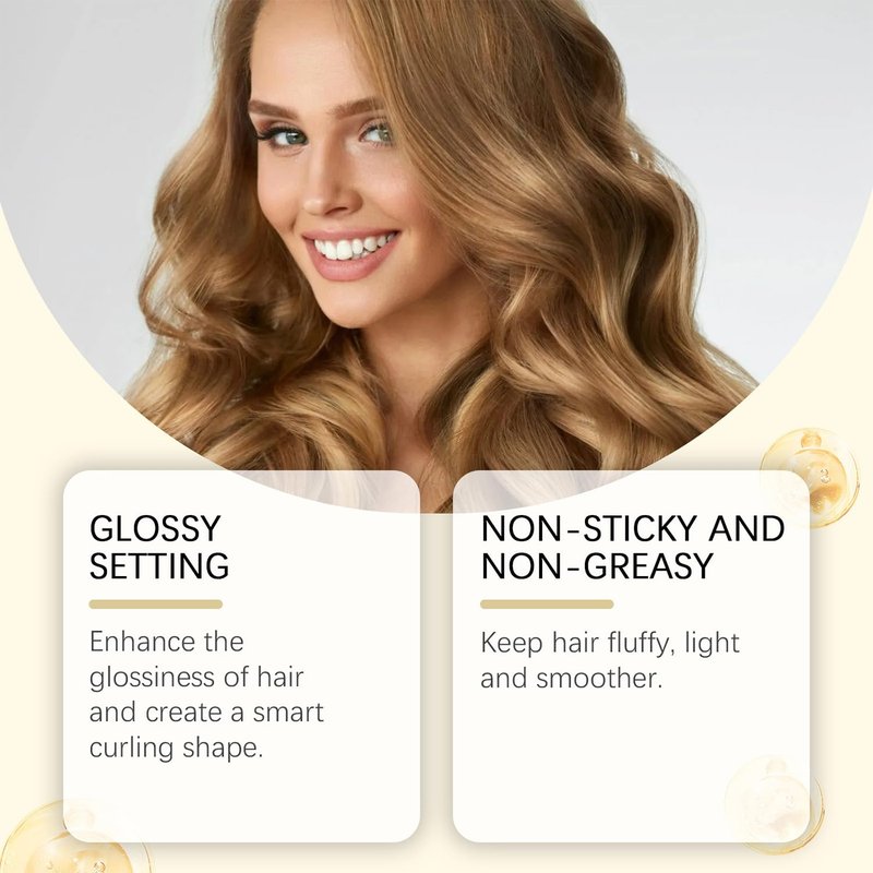 Air Dry Cream for Hair, Frizz Control Styling Cream, Enhances Natural Texture, Smoothens and Defines Hair, Lightweight Moisturizing Formula for Soft Hold and Effortless Air-Dried Look, 4.97 fl oz
