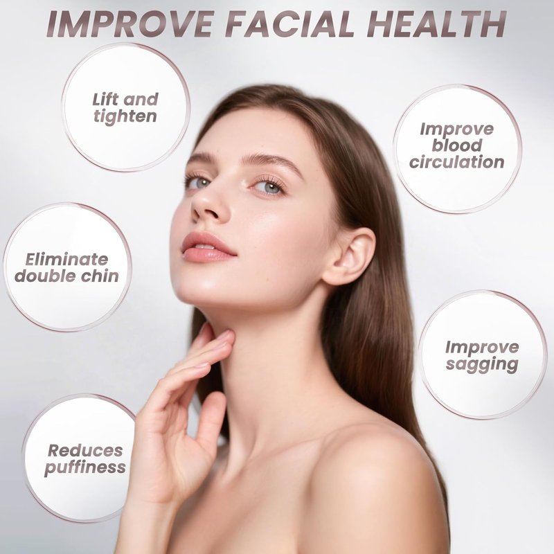 Lymphatic Contour Face Brush,Dry Brushing Face Brush, Lymphatic Drainage Massager for Face,Chin & Jawline Sculpting Designed to Fit The Skin Precisely and Relieve Fatigue (1Pcs)