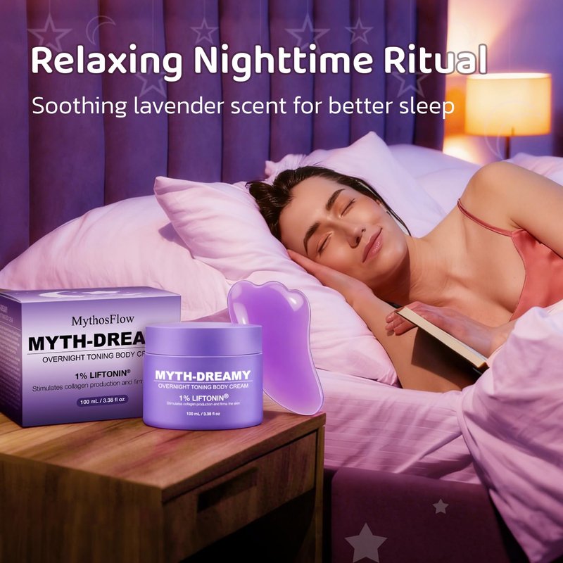 MythosFlow MYTH-Dreamy Overnight Toning Whip Firming Cream - 3.4 OZ