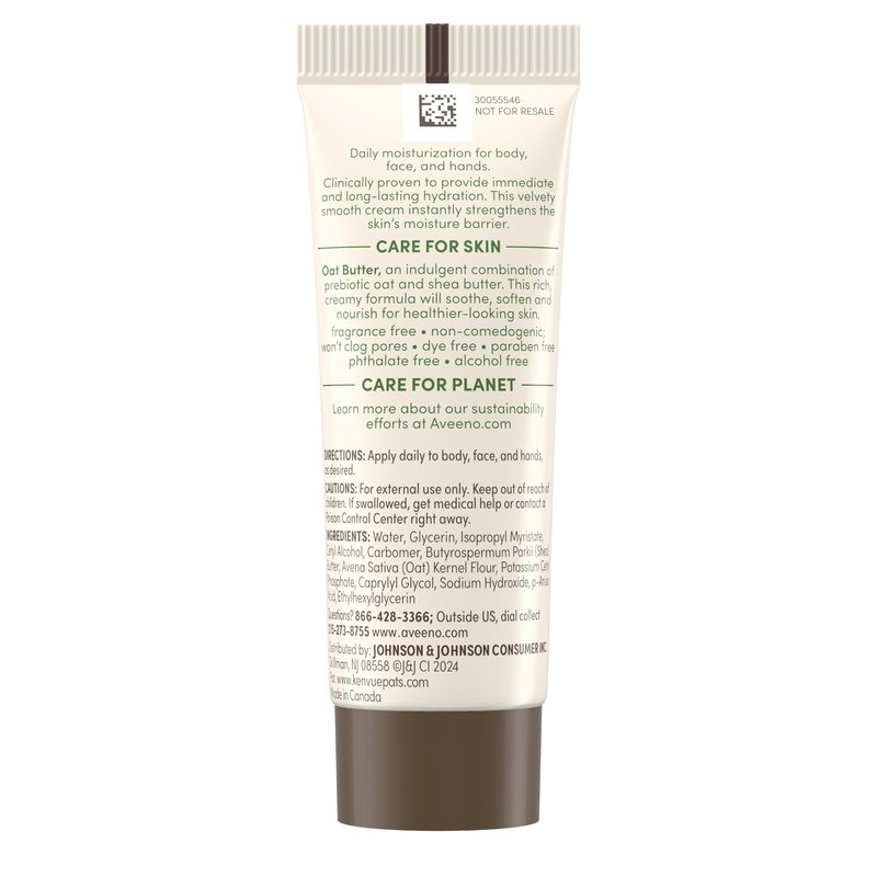 Aveeno Skincare Bundle, Positively Radiant Daily SPF 15 Facial Sunscreen Moisturizer + Soy, 4 fl. oz, & Travel Size Daily Moisturizing Cream for Body, Face, & Hands, 0.8 oz, Two Pack, 2 Items