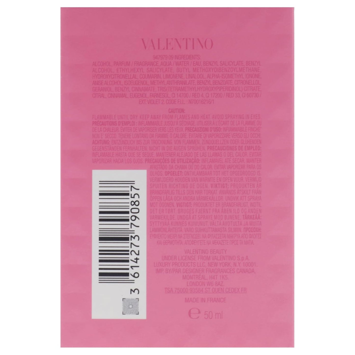 Valentino Donna Born In Roma Intense Women's Eau de Parfum - 1.7 oz Spray | Luxurious Fragrance