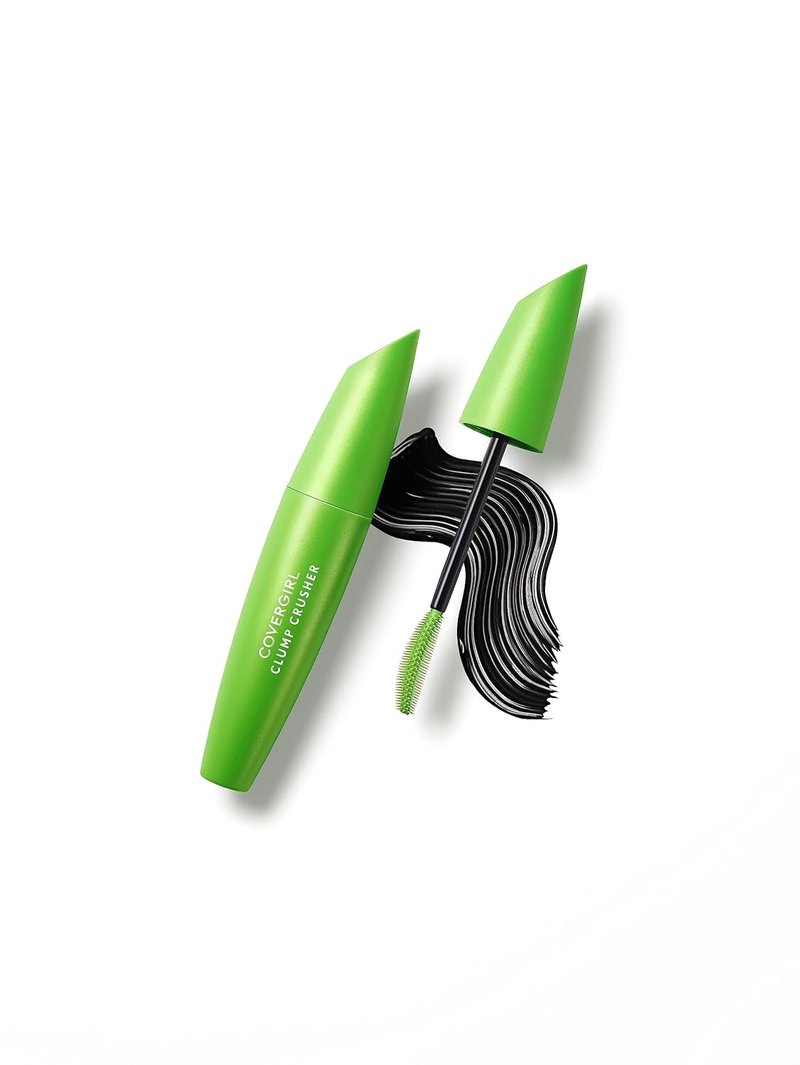 COVERGIRL Clump Crusher Mascara - 20X Volume, Double-Sided Brush, Long-Lasting | 800 Very Black