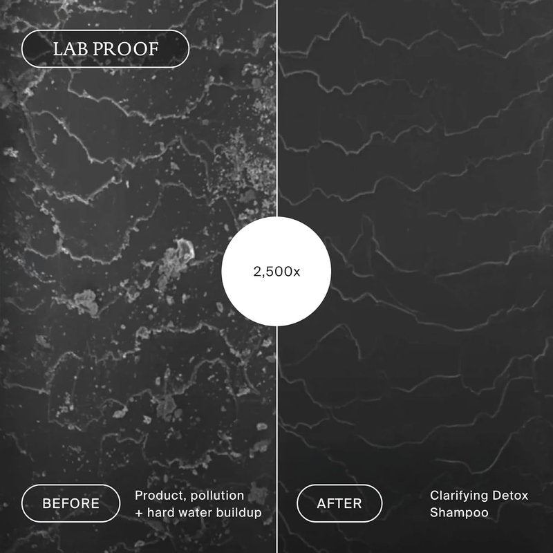 Living Proof Clarifying Detox Shampoo - Deep Cleanse & Purify | 8 oz Bottle
