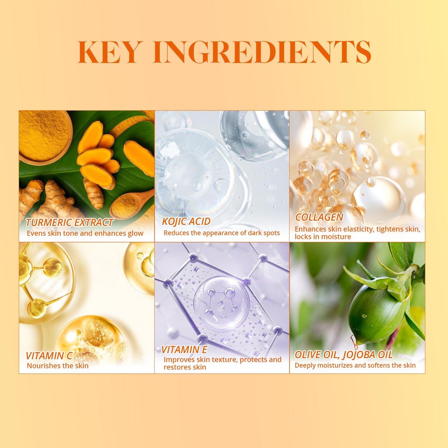 LIYALAN Turmeric Soap Bar
