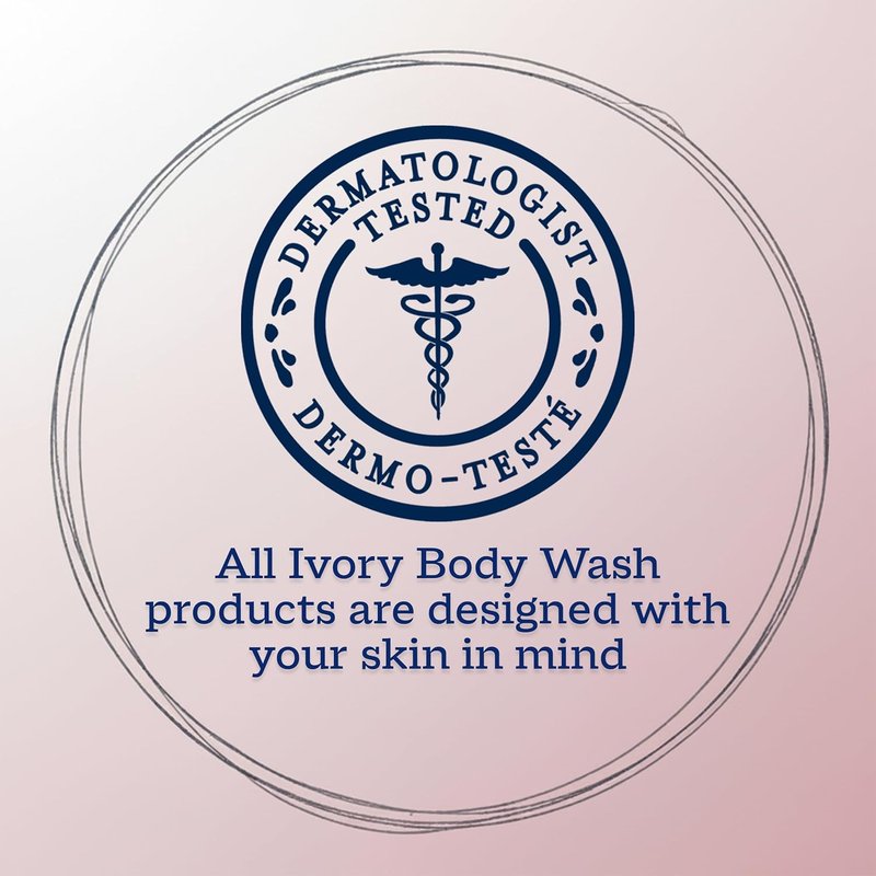 Ivory Body Wash - Gentle Family Formula with Water Lily Scent | 35 oz, Free of Dyes & Parabens