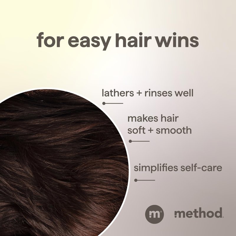 Method Men 2-in-1 Shampoo and Conditioner, Cedar + Cypress - Cleans and Conditions with Argan and Jojoba Oil - Made without Parabens - 14 oz