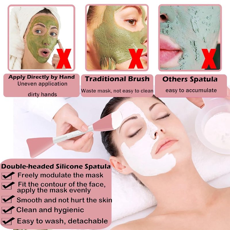 **RamPula Jelly Brush - Face Mask Application Tool for Even Coverage | Durable Silicone | Easy to Clean**