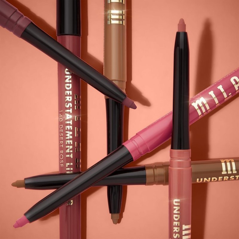 Milani Understatement Lipliner Pencil - Highly Pigmented Retractable Lip Liner | Nude Entrance, Easy Application