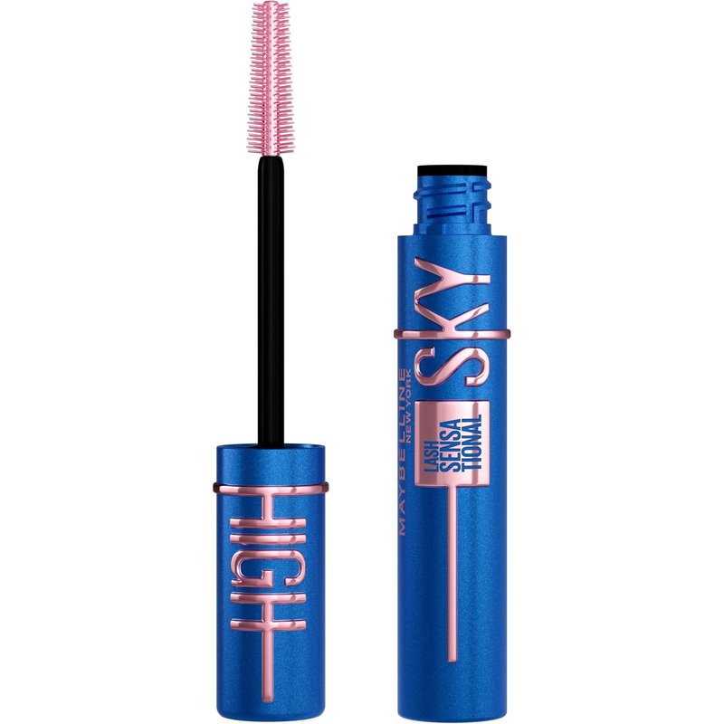 Maybelline Lash Sensational Sky High Mascara - Volumizing & Lengthening Formula, Navy | 1 Count