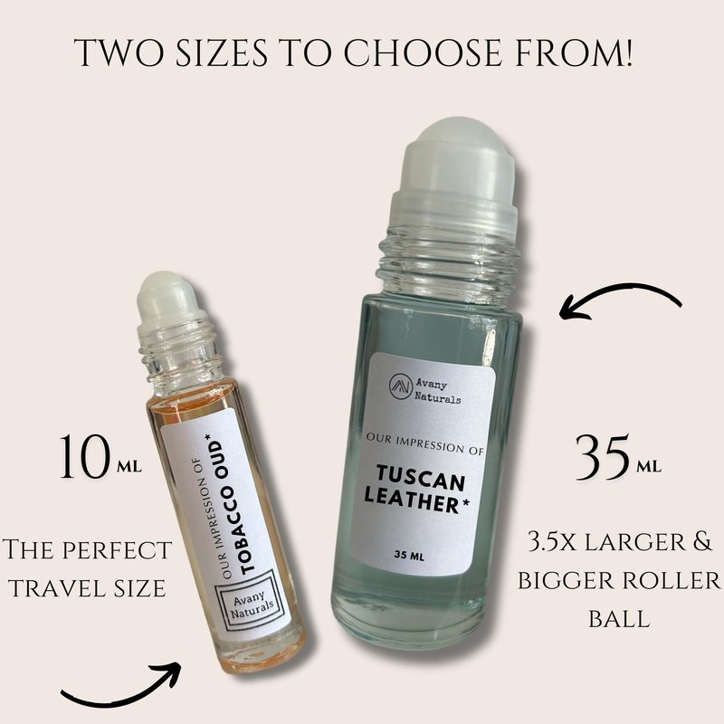 Avany Naturals Replicant Cologne For Men - Mini Fragrance Body Oil, Sample Cologne for Men, Roller Perfume, 4 Pc (Manly Set)