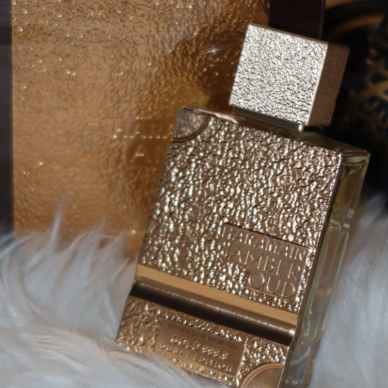 Amber Oud Gold 999.9 - Dubai Edition by Al Haramain for Women - 3.33 oz Extrait De Parfum Spray