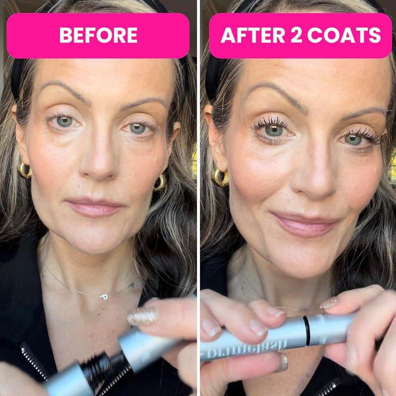 PrimeLash Mascara Trio Set - Volumizing & Lengthening Formula | Black