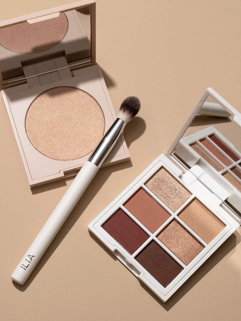 ILIA Blending Brush - Vegan Eyeshadow & Highlighter Tool with Soft Bristles | Eco-Friendly Design