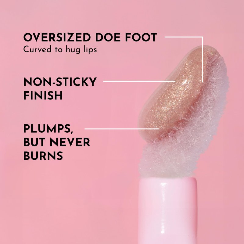 Lawless Forget the Filler Lip Plumping Line Smoothing Gloss - Premium Volumizing Lip Gloss with Natural Ingredients Designed to Plump, Firm, and Hydrate Lips 0.11 oz