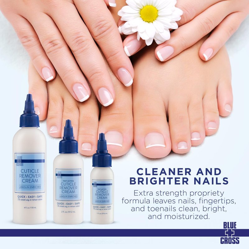 Cuticle Remover Cream - Moisturizing Softener for Dry, Damaged Cuticles | 2oz Made in USA