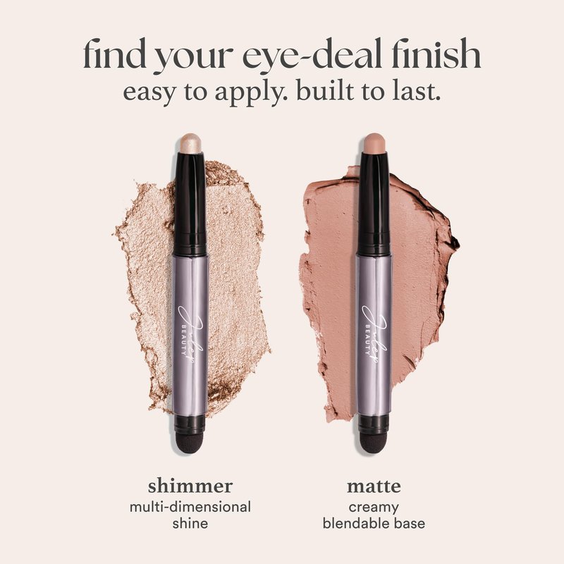 Julep Eyeshadow 101 Cream-to-Powder Waterproof Eyeshadow Stick – Evergreen Shimmer – Long-Lasting, Buildable, Crease-Proof, Cruelty Free, Shimmer Finish with Built-In Smudger
