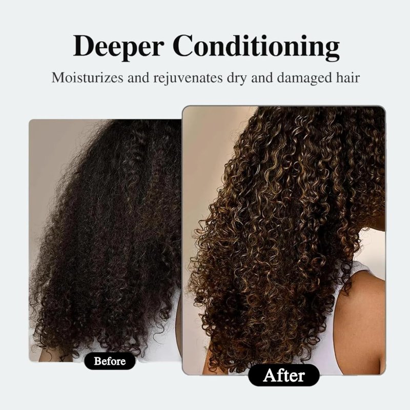 Hair Steamer for Natural Hair - 10-Speed Temperature Control & Fast Heating | Deep Nourishment Heat Cap