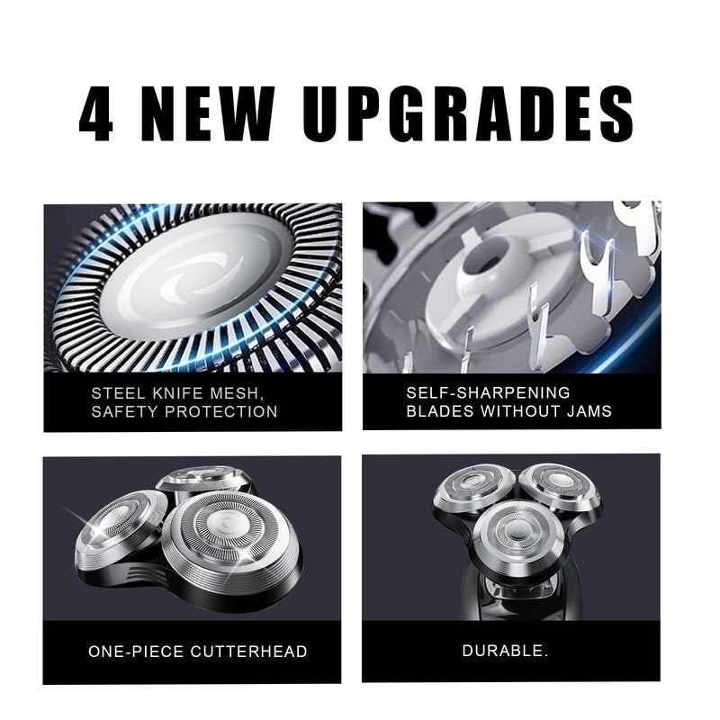 1PC SH90 Replacement Rotary Heads Compatible with Philips Norelco Shavers Series 9000,Replacement Shaver Head with Upgrade Double-Layer Precision Blades for Men's Shaving