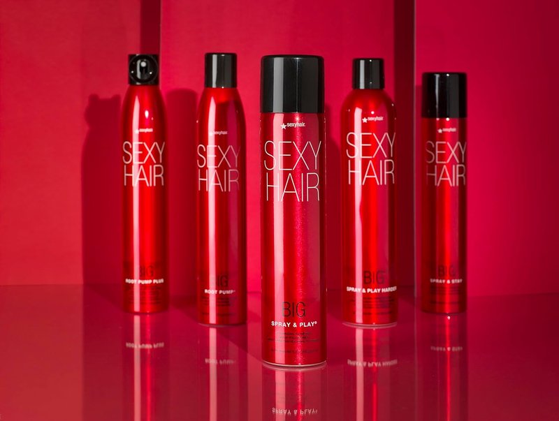 Big Spray & Play Harder Firm Volumizing Hairspray - All Day Hold & Shine | 72-Hour Humidity Resistance