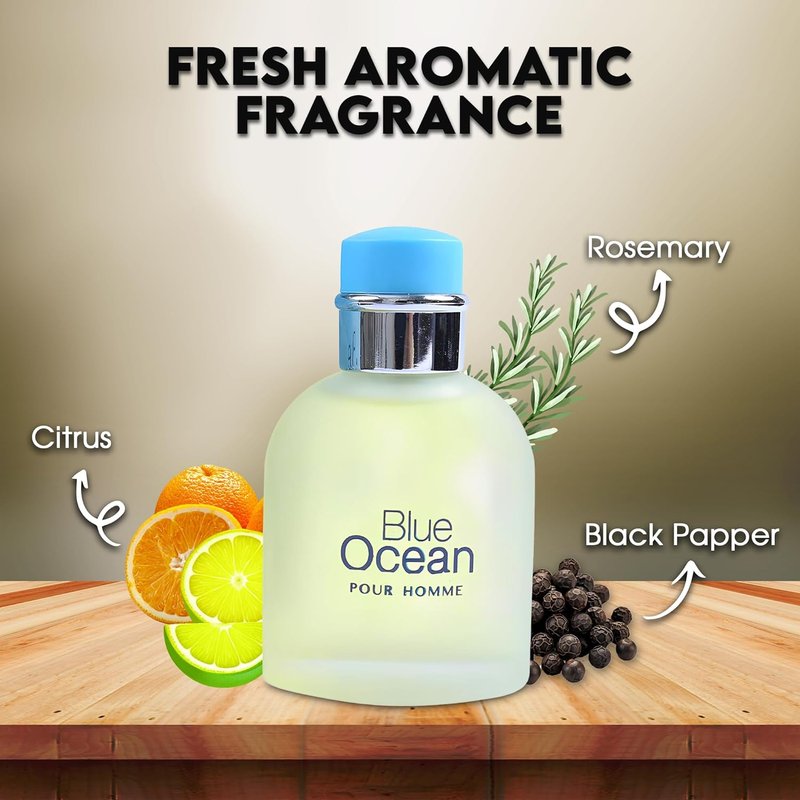 A CENTER Men's Cologne Gift Set - Luxury Fragrance Collection in Premium Presentation Box | Perfect Valentine's Day Gift for Him | 4 x 3.4 FL oz