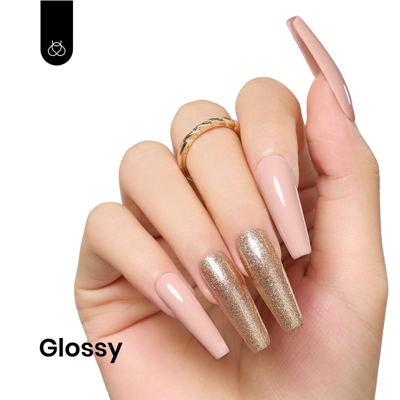 beetles Nude Gel Polish - 15ml 0.5Oz Hazelnut Milk Soak Off Gel Nail Art Manicure Salon DIY Nail Polish Design Decoration at Home Uv Nails Lamp Needed