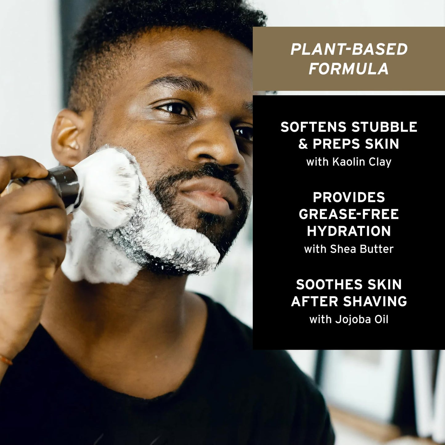 SUPPLY Ultra Lather Shaving Cream for Men – Rich Cushion for Smoother Shave – Helps Reduce Shave Irritation – Fragrance Free – 3.4 oz