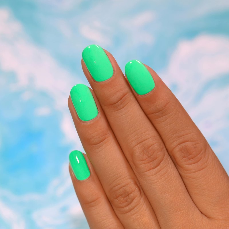 ILNP Bottoms Up - Vivid Seafoam Green Cream Nail Polish