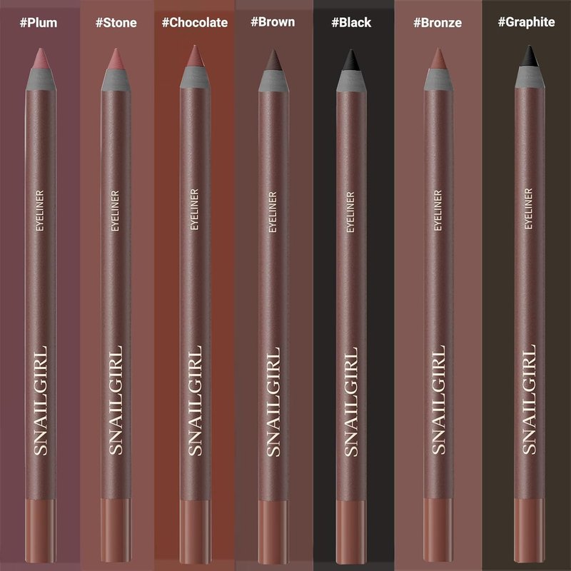 Black Gel Eyeliner Pencil for Mature Eyes - Smooth Glide, Waterproof & Long-Lasting | Soft Natural Look