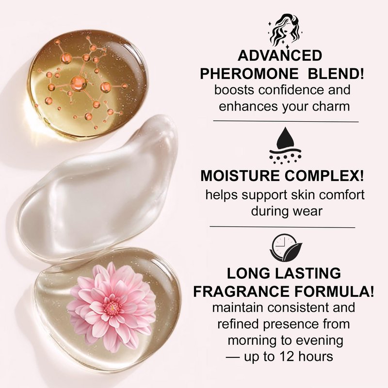 ALFAMARKER Perfumes with Pheromones for Women, Alcohol-Free, Extra-Strength Concentration Pheromone Perfume Oil, Long-Lasting Sensual Scent, Travel Size 5 ml