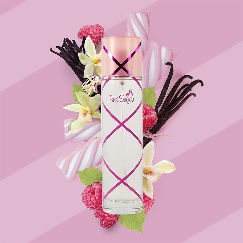 Pink Sugar Eau de Toilette Perfume for Women - Floral & Fruity Scent with Raspberry, Cotton Candy & Vanilla Notes | Sweet & Sensual Fragrance