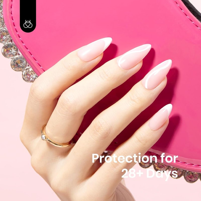 Beetles Rubber Base Gel Nail Polish - 6 Colors Nude & Pink Shades | Flexible UV LED Soak Off for DIY Manicure