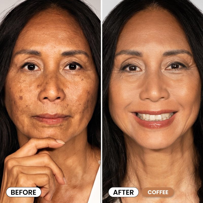Prime Prometics Perfecting Concealer Pencil - Covers Dark Circles & Age Spots - 12-Hour Waterproof (Coffee)