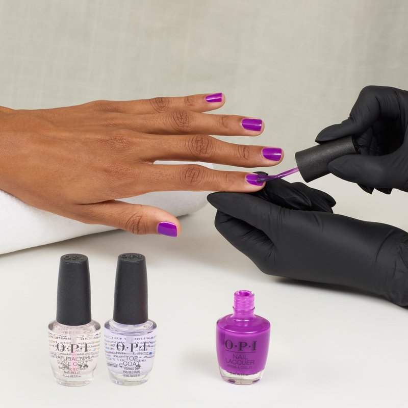 OPI Nail Lacquer Ultra Violet Daze | Semi-Sheer Bright Warm Orchid Purple Crème Chip Resistant Nail Polish | Trip to the Brite Side | Summer 2026 Collection