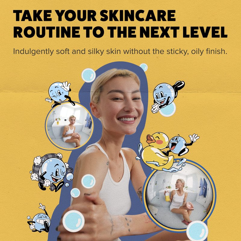 GOSHI Super Vitamin Body Lotion - pH-Balanced Body Moisturizer for Dry Skin, Aging Skin & Biome Support - Concentrated Rice Protein & Shea Butter - Non-Greasy, Silky Finish - 20 oz