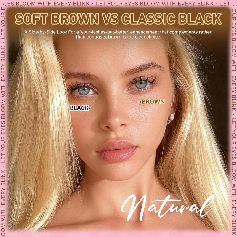 Fairy Spiky Brown Anime Lash Clusters - 144pcs Wispy D Curl 8-16mm Individual Lashes with Invisible Band, Manga Style for DIY Natural Look at Home