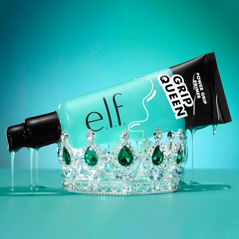 e.l.f. Power Grip Primer - Hydrating Gel-Based Face Primer for Smoother Skin & Makeup Grip | 2.5 oz