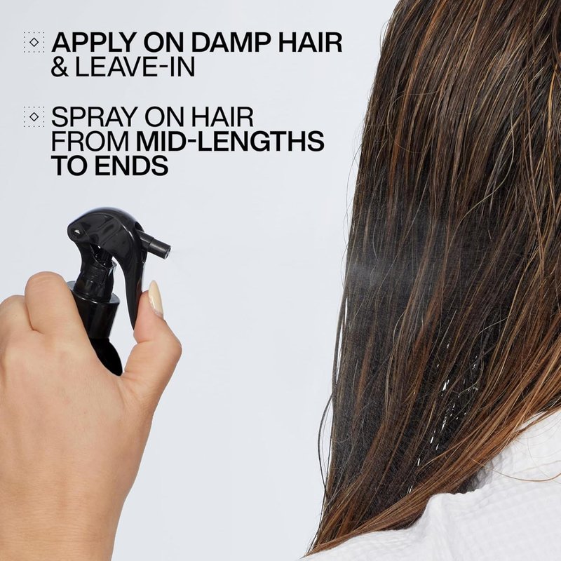 Redken Acidic Color Gloss Heat Protection Leave-In Treatment Spray For Color Treated Hair - Conditions and Adds Hair Shine, Heat Protectant Leave In Conditioner