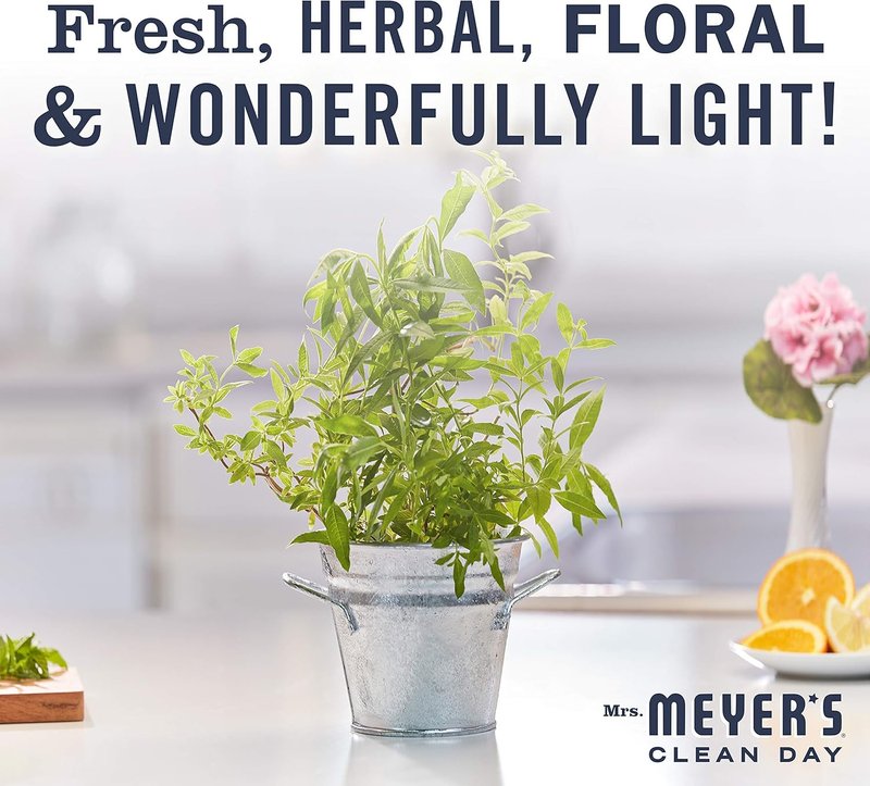 Mrs. Meyers Liquid Hand Soap Refill - 33 Oz Lemon Verbena Scent | Eco-Friendly Pack of 6