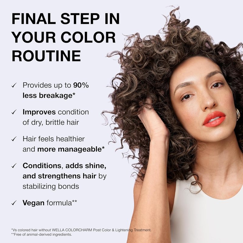 ColorCharm Post Color Treatment - Bond Building Formula for Shiny, Strong Hair | 1 Fl Oz Sachet